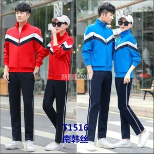 初中校服春秋款 T系紅色vs藍色金光絨